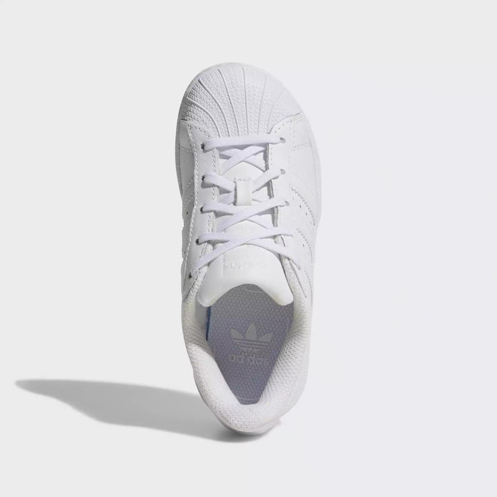 Adidas Superstar Foundation Tenis Blancos Para Niña (MX-89583)